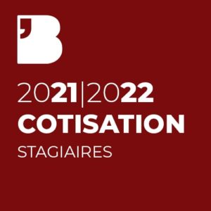 Cotisation stagiaires